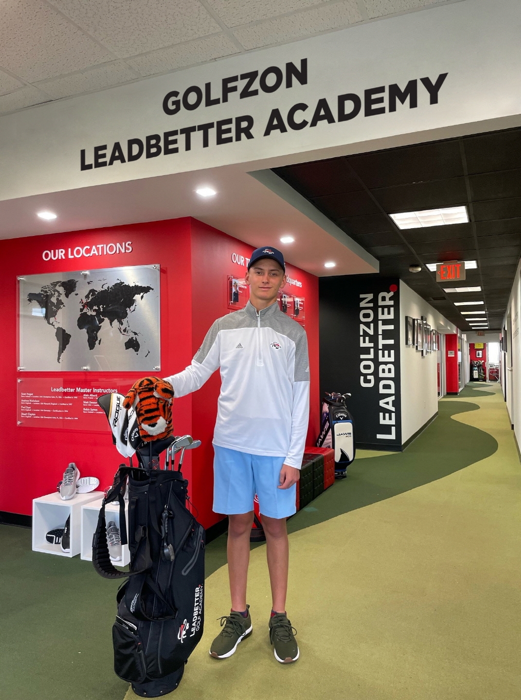 골프존 레드베터 아카데미, 우크라이나 15세 골프 유망주 ‘미카일로 골로드’ 선수의 꿈을 위해 전폭적인 지원 약속