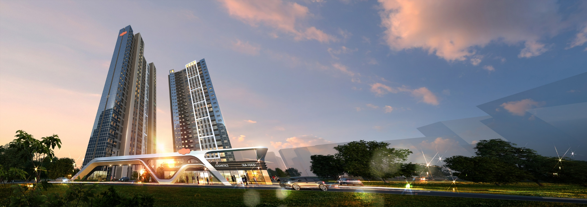 서울 면목동 194번지 일대 가로주택정비사업 투시도.(사진=DL건설)