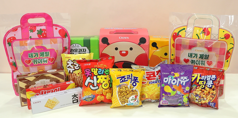 크라운, 어린이날 시즌에디션 선물세트 5종 출시