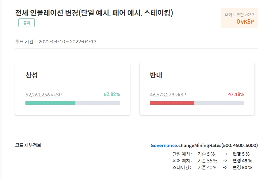 클레이스왑 풀투표 페이지 캡처사진