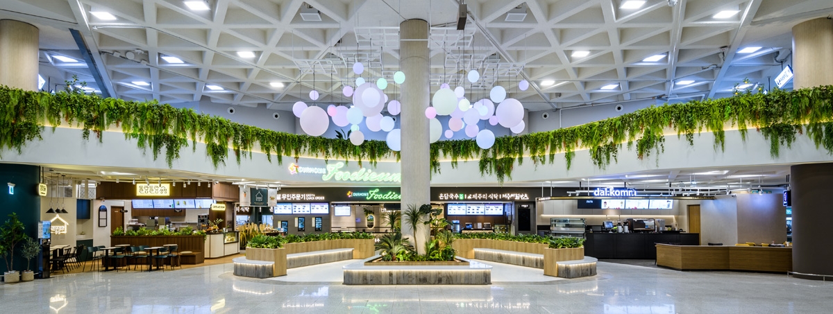 아워홈 푸디움 제주공항점, 푸드코트 유일 최우수 업체 선정