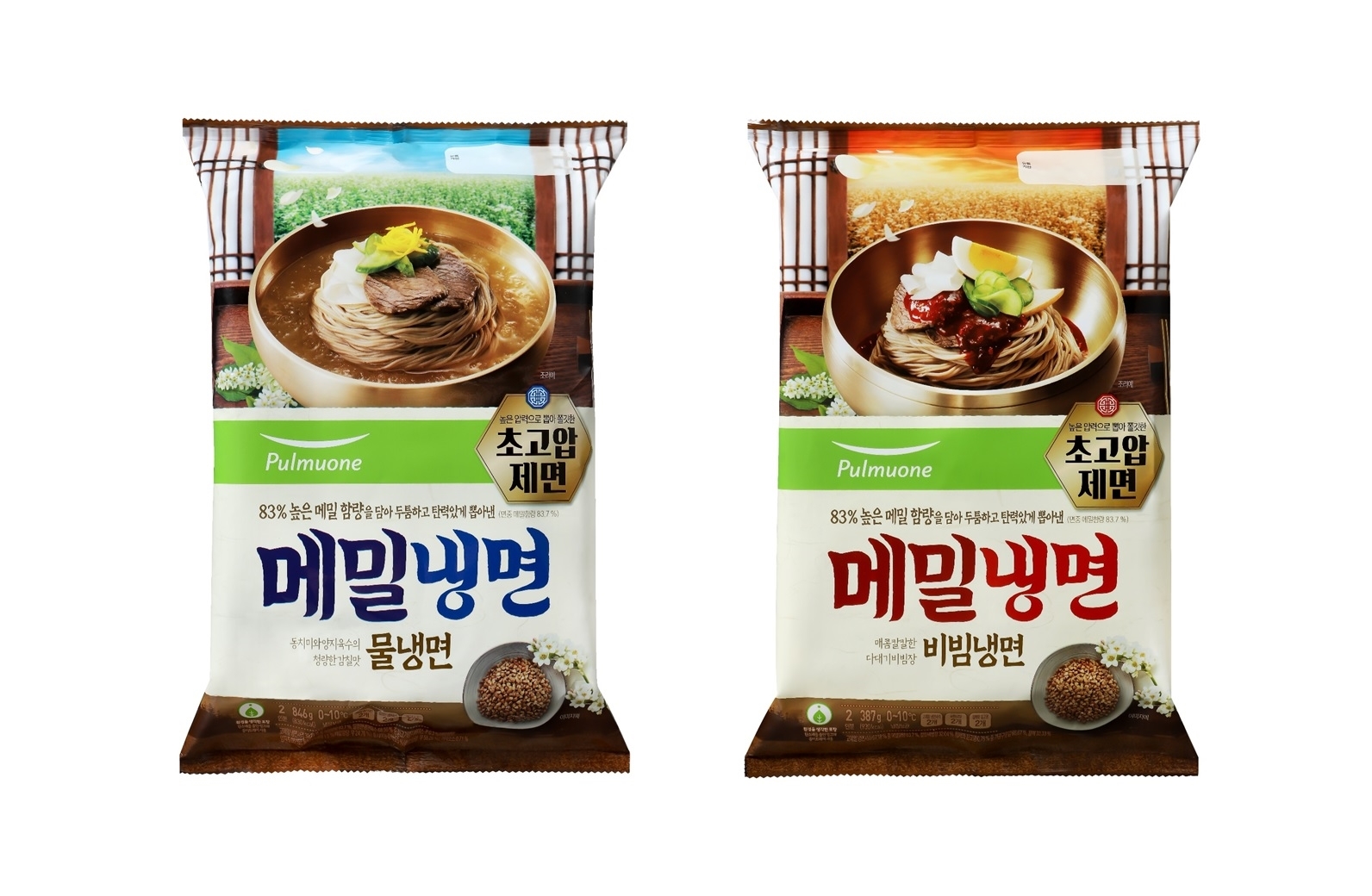 풀무원, 메밀 83% 함유된 ‘메밀냉면’ 출시