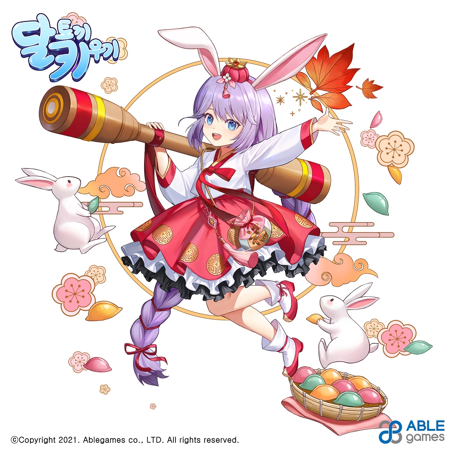 에이블게임즈, 방치형 RPG '달토끼 키우기' 글로벌 런칭 돌입