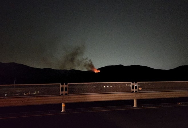 경북 경주 산불현장.(제공=산림청)