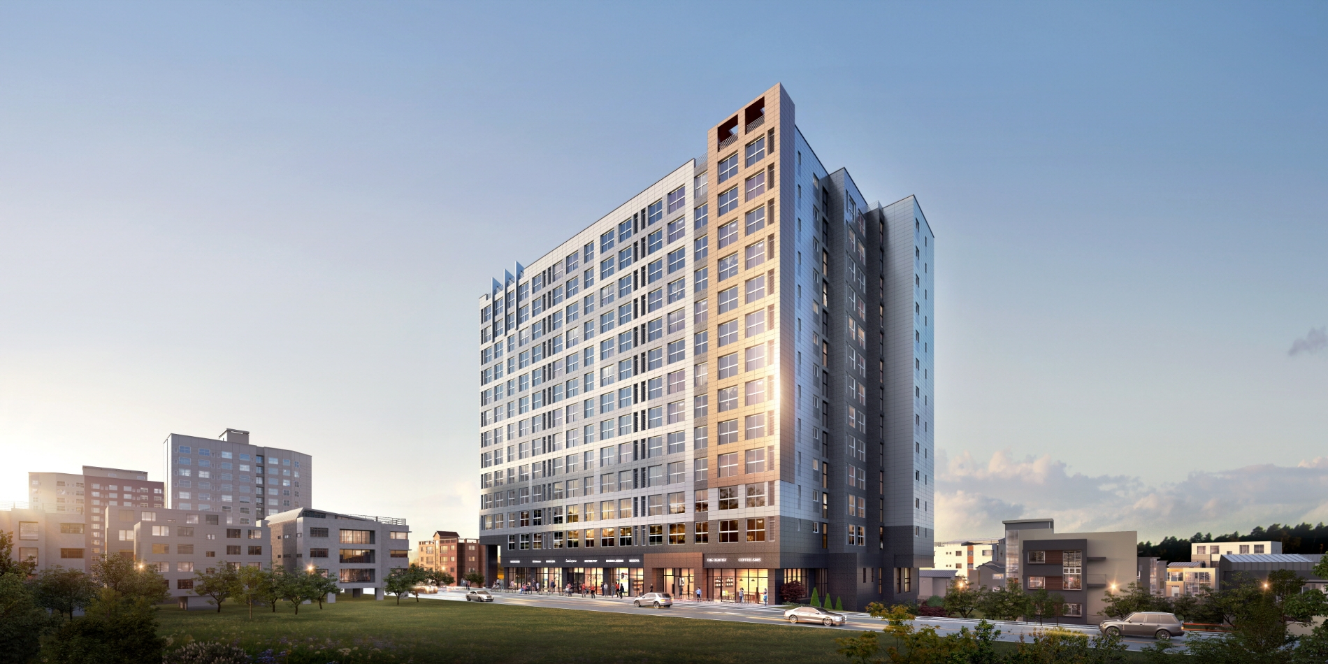 프라운트 힐스 평택 투시도