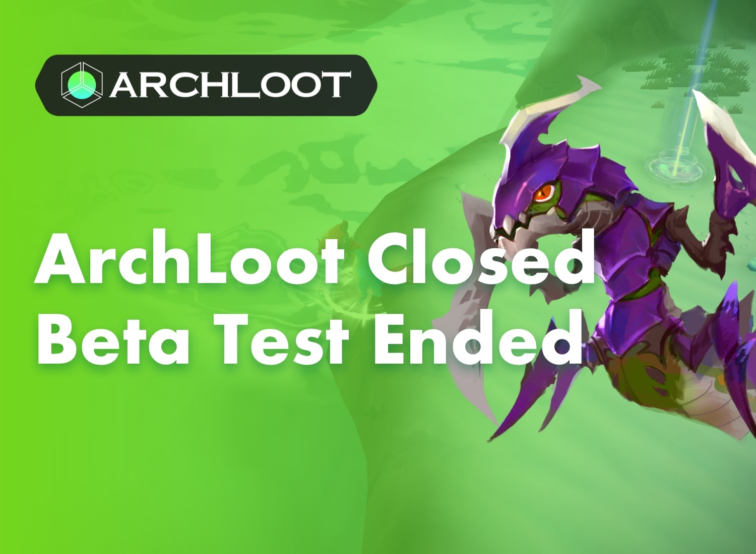 웹3 UGC 게임 아치루트, CBT 성황리 종료