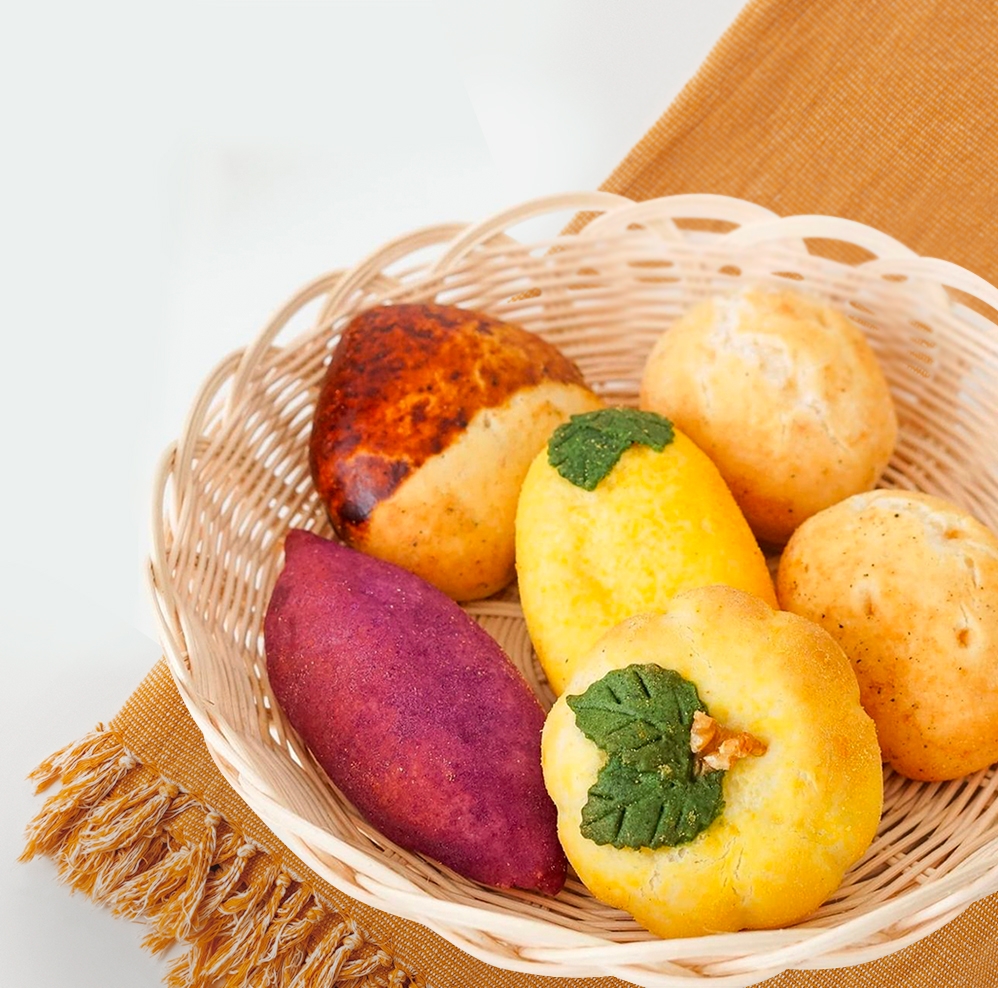 정남미명과 '강릉구황작물빵' 제품 이미지. 사진=정남미명과