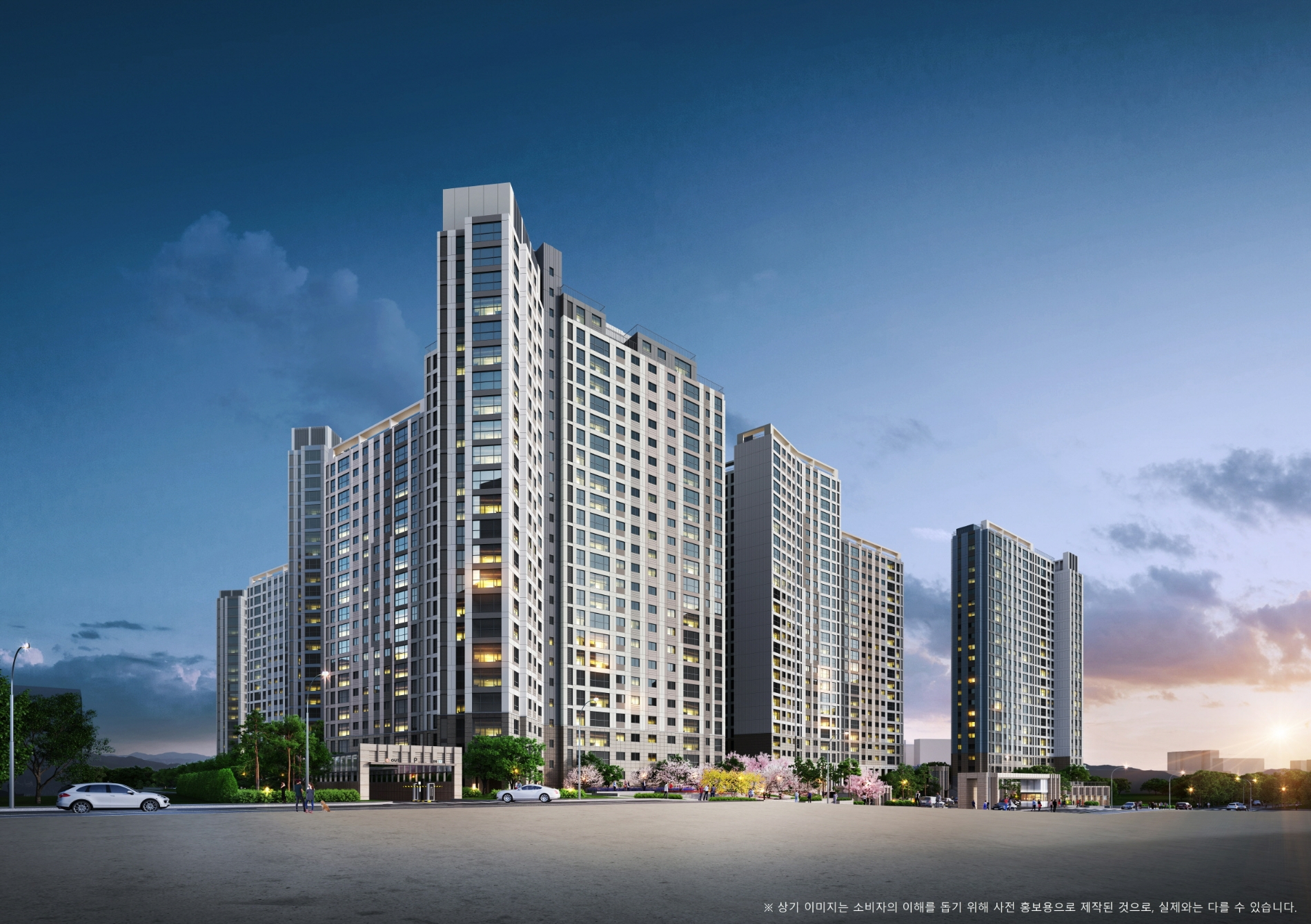 봉담자이 라젠느 투시도.(사진=GS건설)