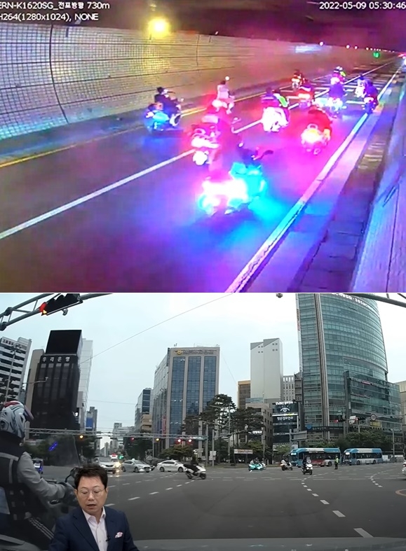 부산경찰청과 한문철TV영상 캡처.(제공=부산경찰청)