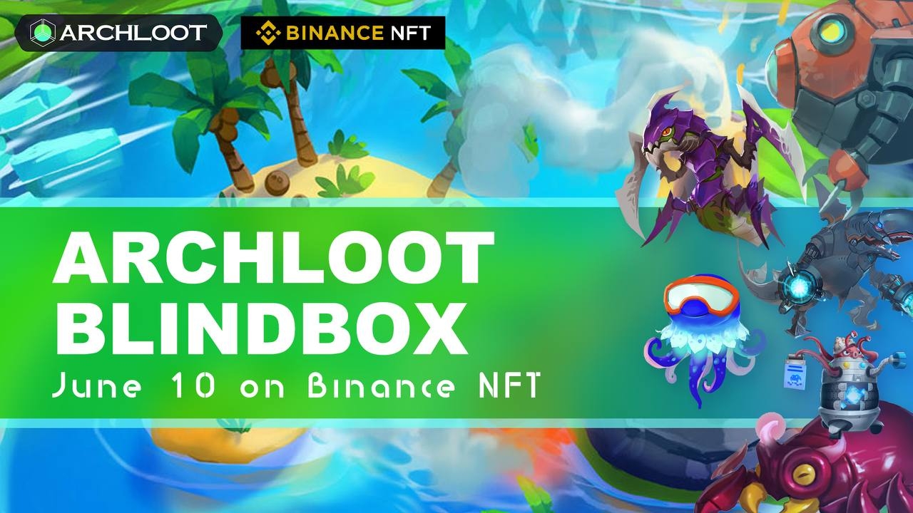 웹3 UGC 게임 아치루트, NFT 블라인드 박스 한정 판매