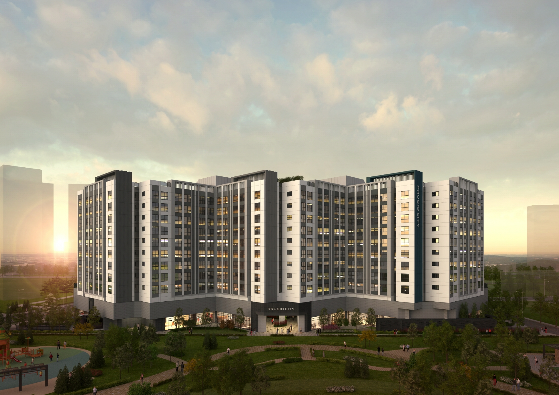 ‘풍무역 푸르지오 시티’ 석경투시도(사진=대우건설)