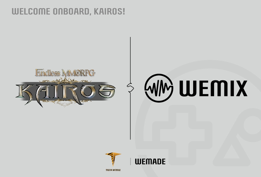 위메이드, 타이곤 모바일 '카이로스 글로벌' 위믹스 플랫폼 온보딩