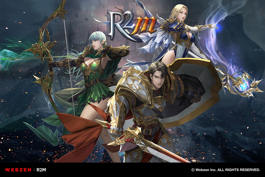웹젠, 모바일 MMORPG 'R2M’ 대만 서비스 앞두고, 현지 비공개테스트 시작