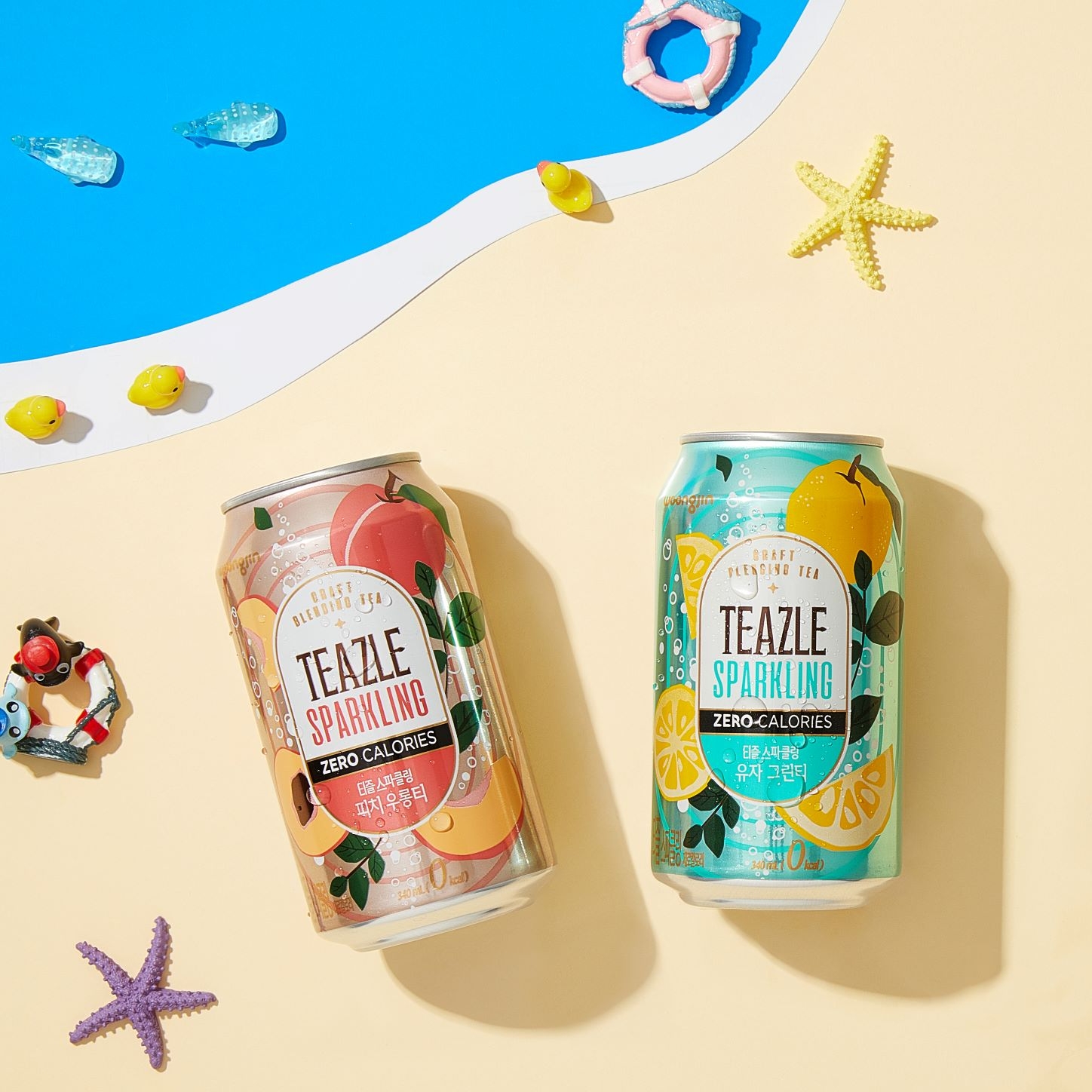 웅진식품 ‘티즐 스파클링 썸머 이벤트’ 진행