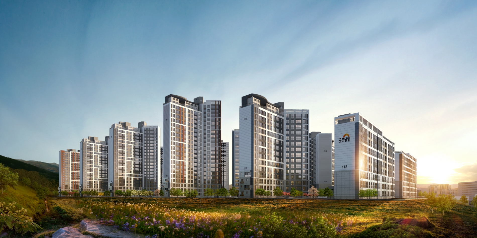 동문건설, 전남 ‘광양 동문 디 이스트’ 회사 보유분 분양