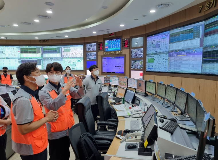 동서발전 경영진, 여름철 전력수급기간 현장경영활동 실시