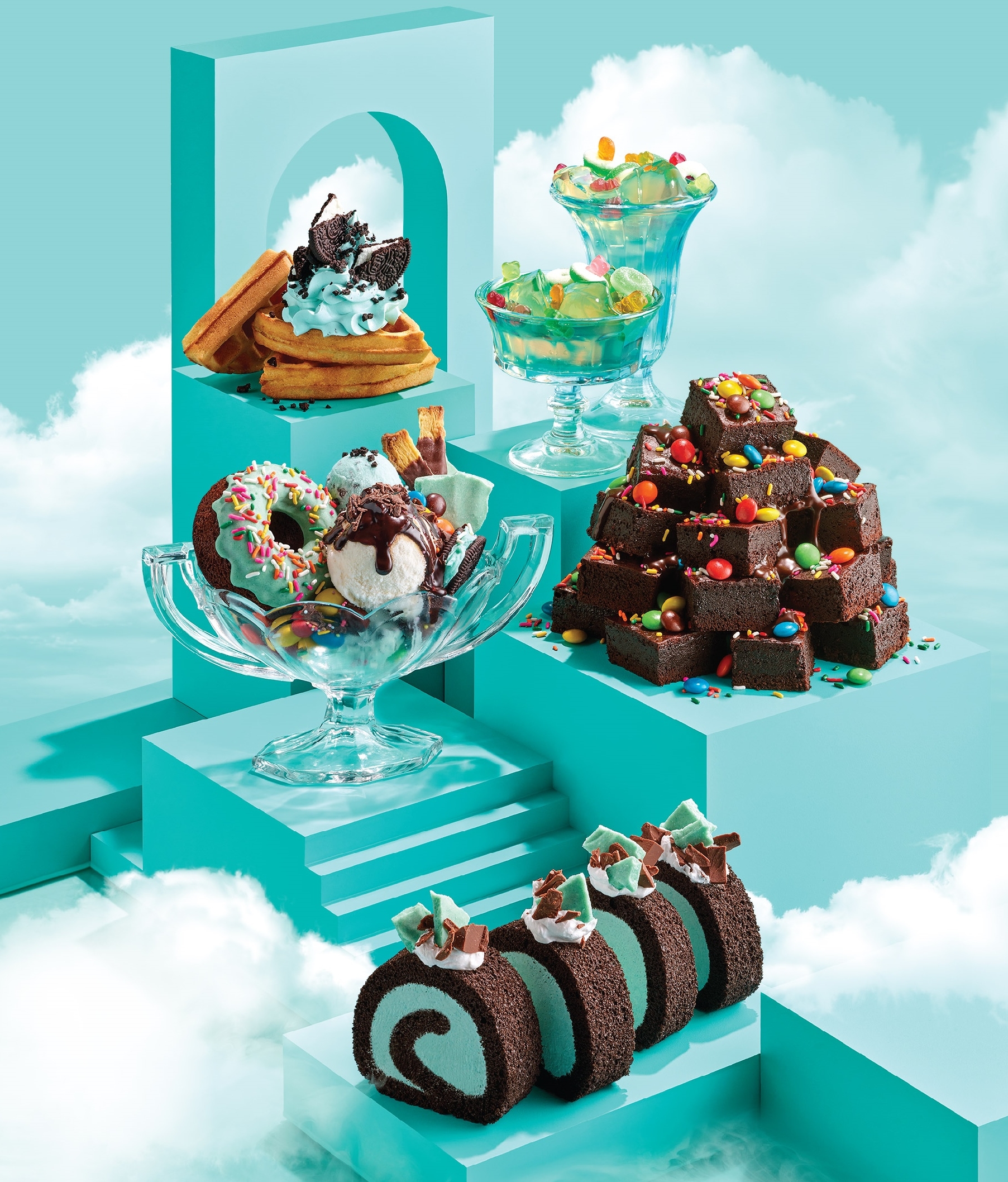 애슐리퀸즈, 민트&초코 신메뉴 출시