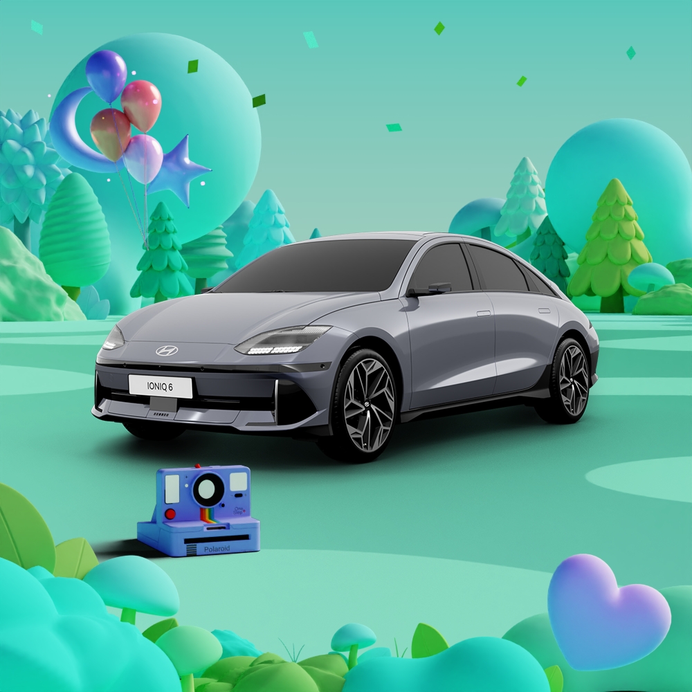 IONIQ 6 NFT 이미지.(사진=현대자동차)