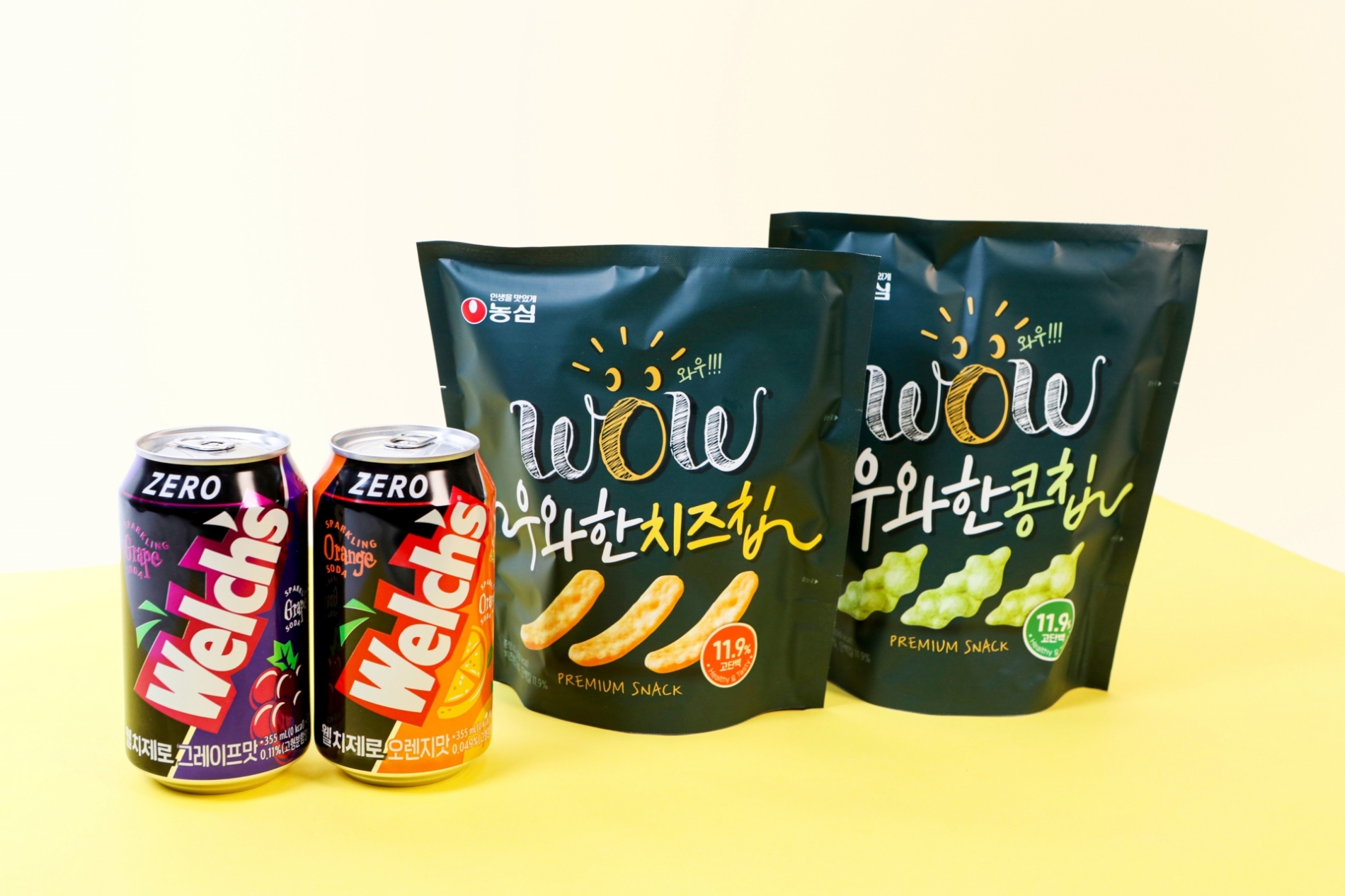 농심 웰치제로 1,300만 캔 판매 돌파