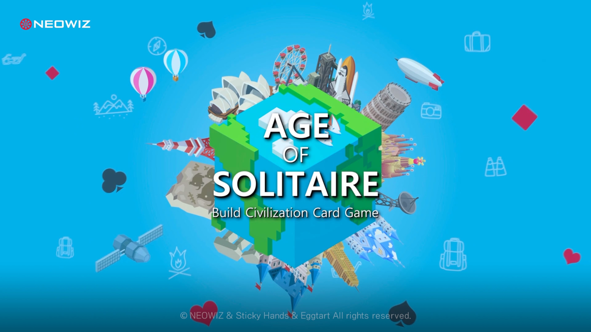 네오위즈 PC 게임 ‘에이지 오브 솔리테어: 문명 건설’, 스팀 글로벌 정식 출시