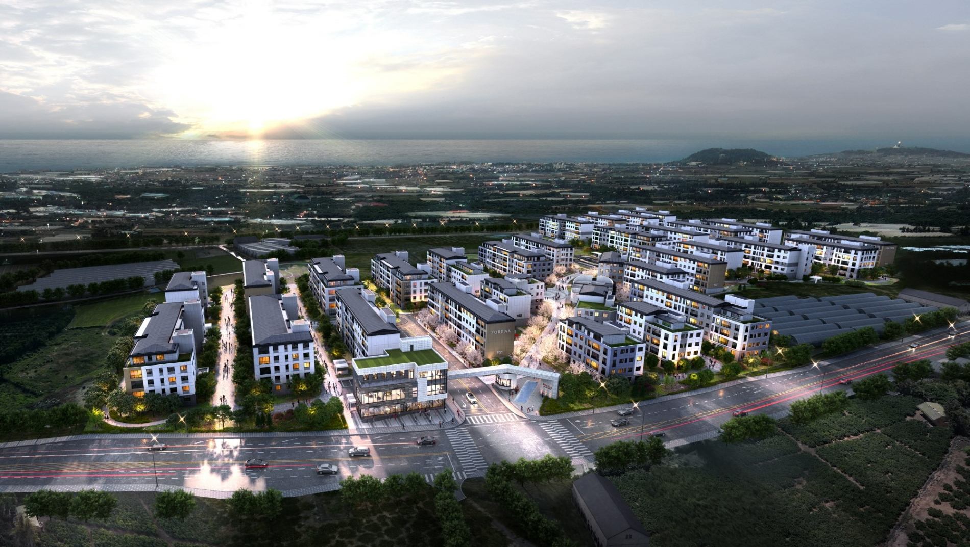 한화 포레나 제주에듀시티 조감도.(사진=한화건설)