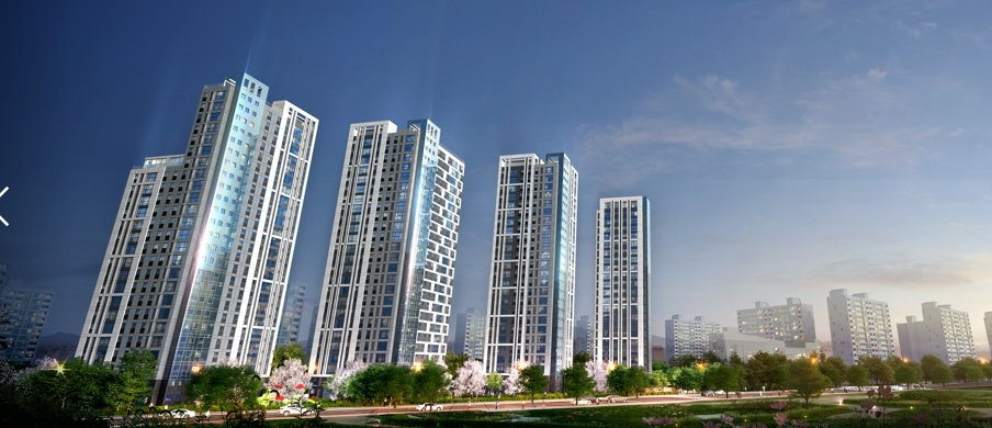 일산1-2구역 재개발사업 투시도.(사진=DL건설)