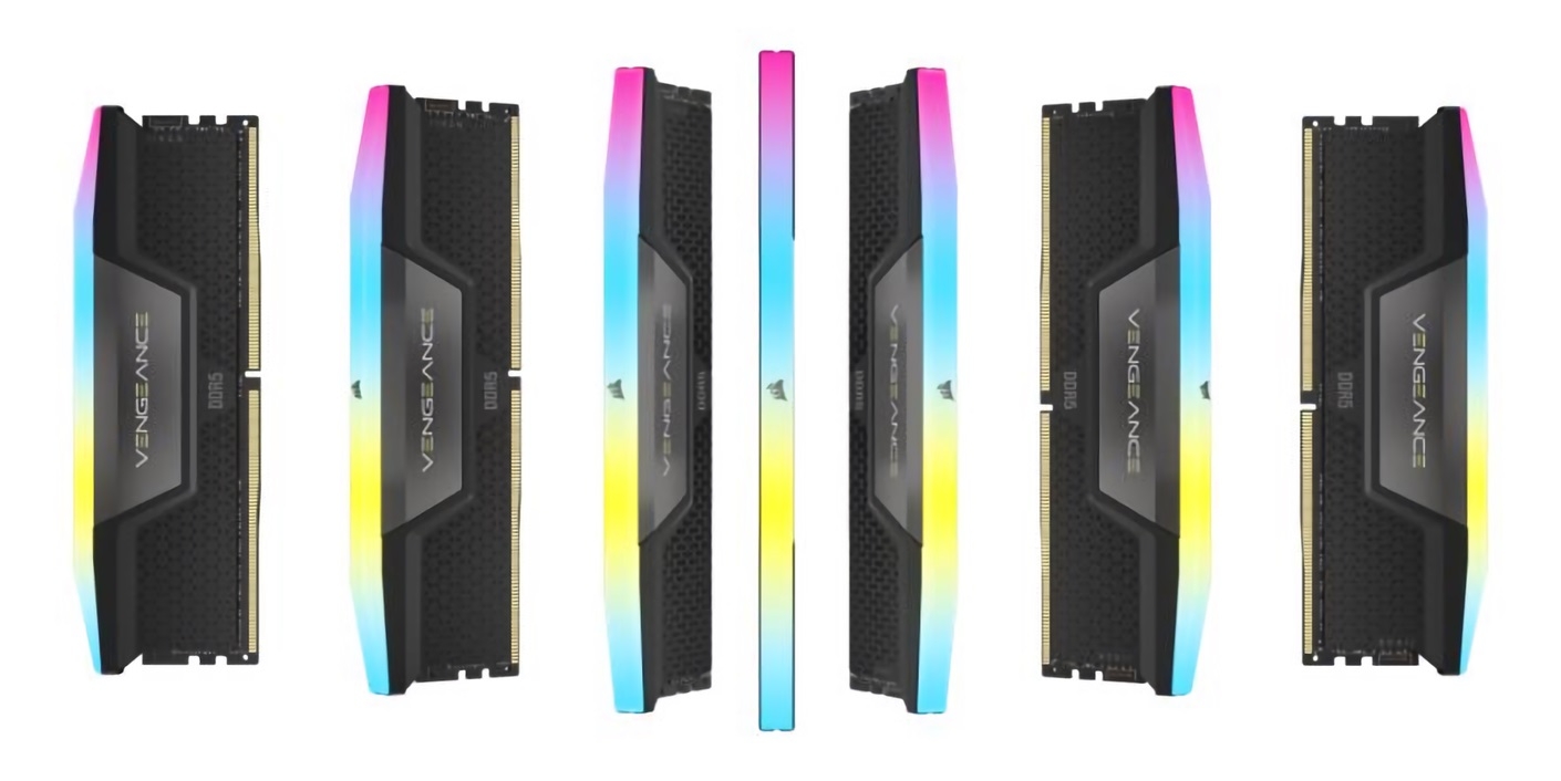 커세어, 벤젠스 RGB DDR5 메모리 출시
