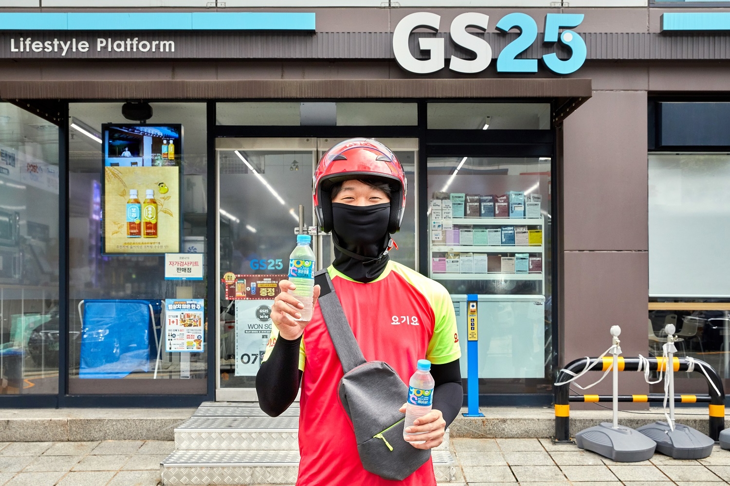 요기요 익스프레스, 라이더 위해 무료 생수 제공