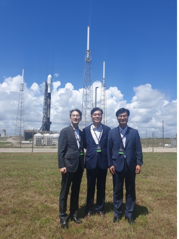 국회 과방위 출장단, 다누리 발사 참관