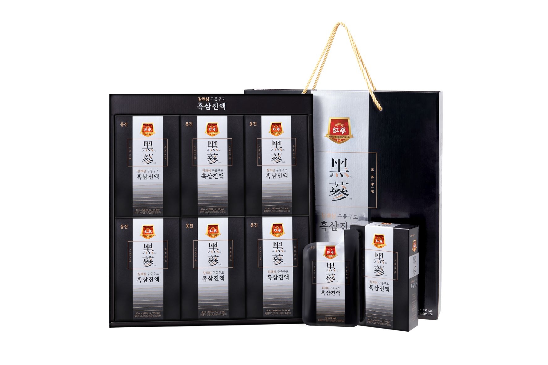 웅진식품 '장쾌삼 구증구포 흑삼진액' 출시