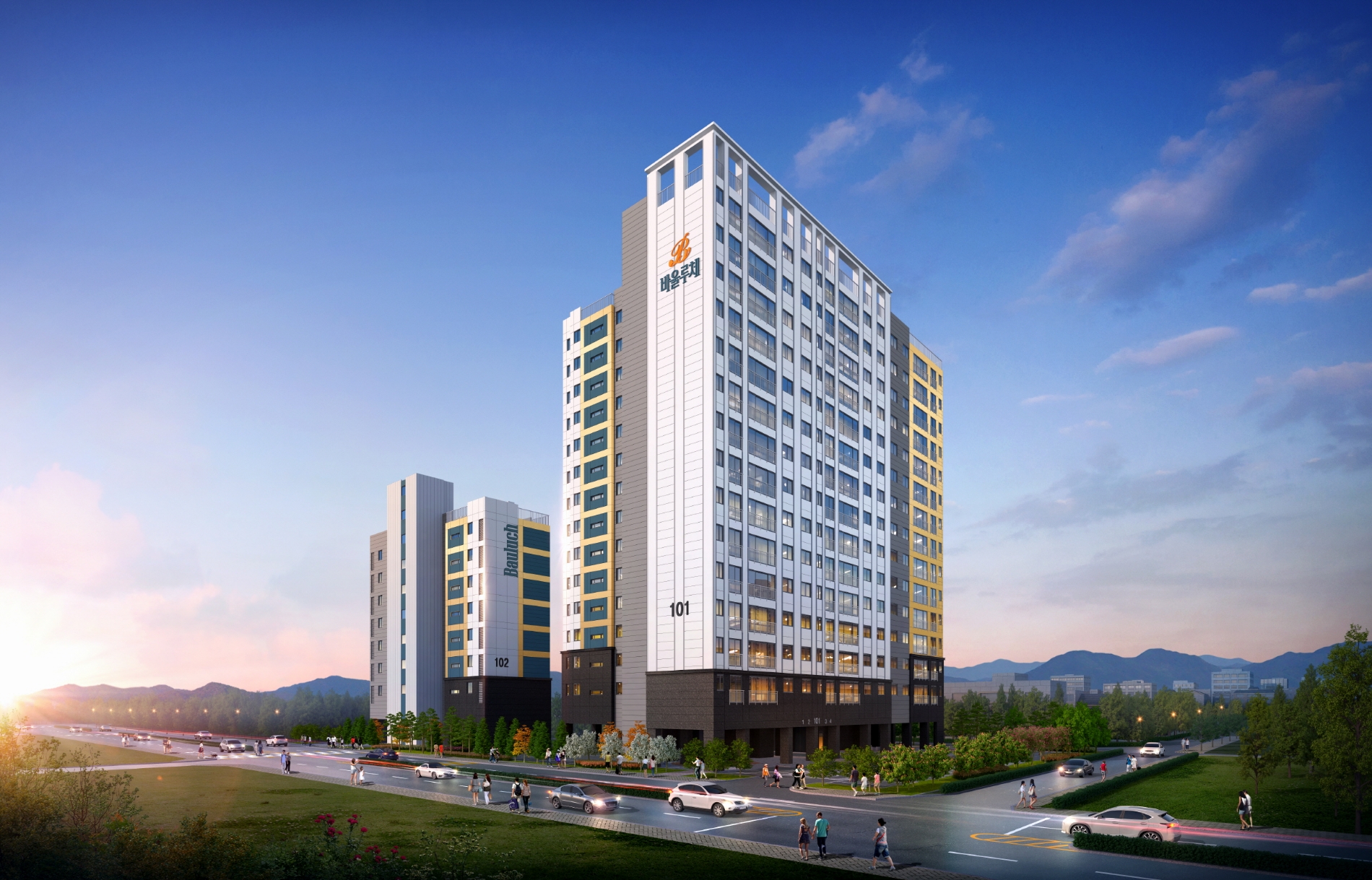 장성 바울루체 투시도.