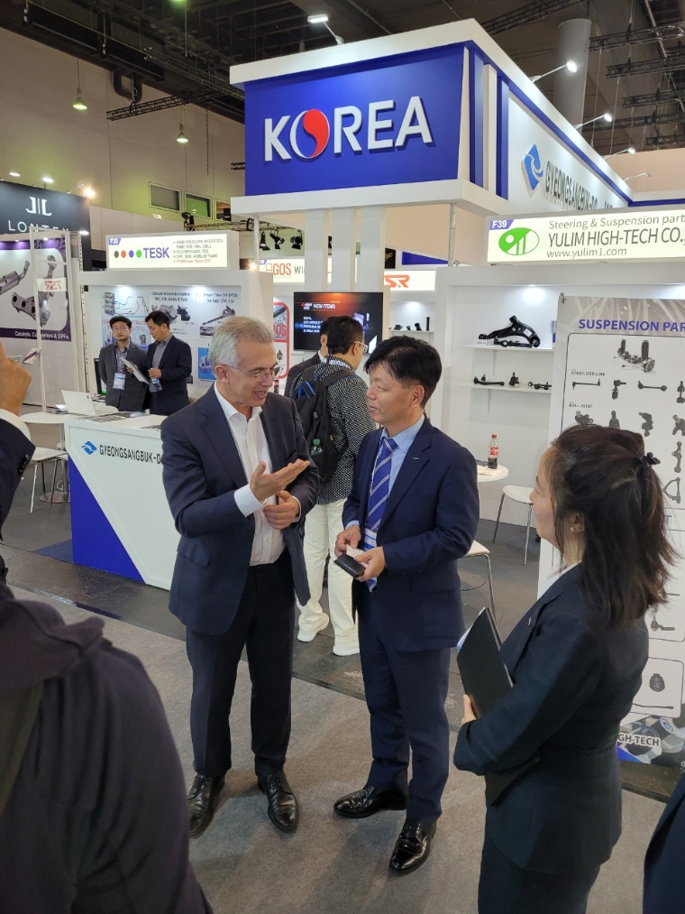 KOTRA, 독일 ‘프랑크푸르트 자동차부품 전시회’서 한국관 운영