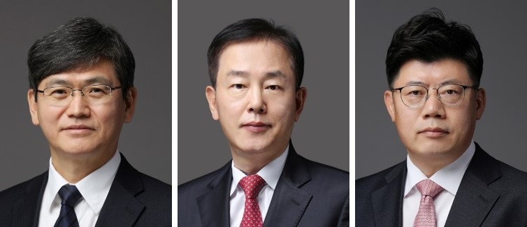 (왼쪽부터) 법무법인 태평양 오양호 대표변호사, 김종필 변호사, 최석림 변호사. 사진=법무법인 태평양