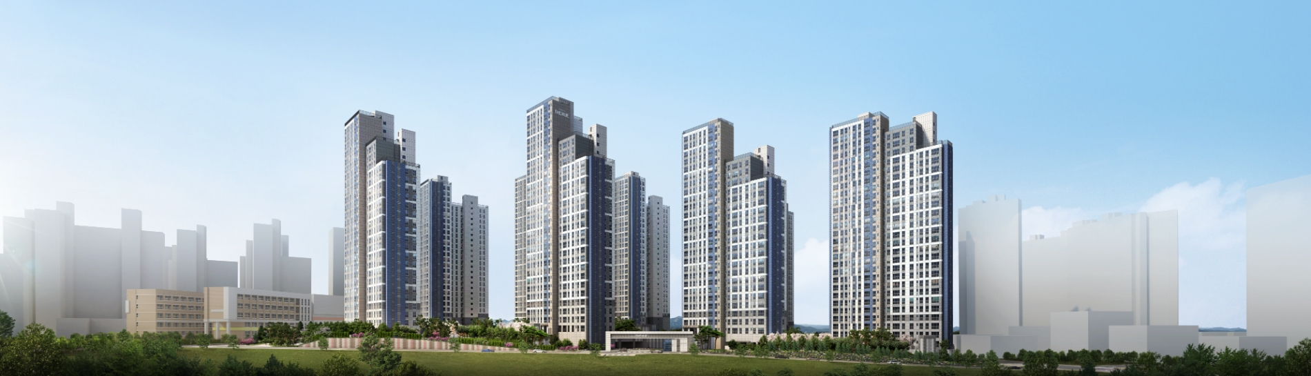 검단 한신더휴 어반파크 투시도.