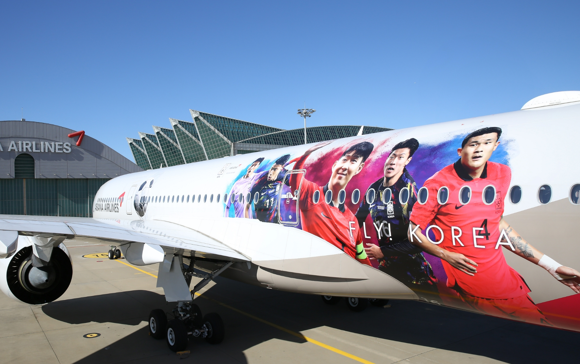 아시아나 래핑항공기.(사진=아시아나항공)