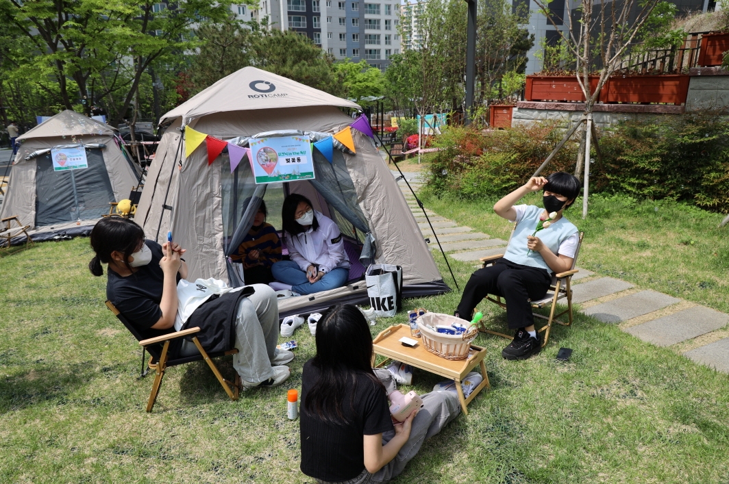 금천구, 도심 속 캠핑 ‘캠플’ 운영