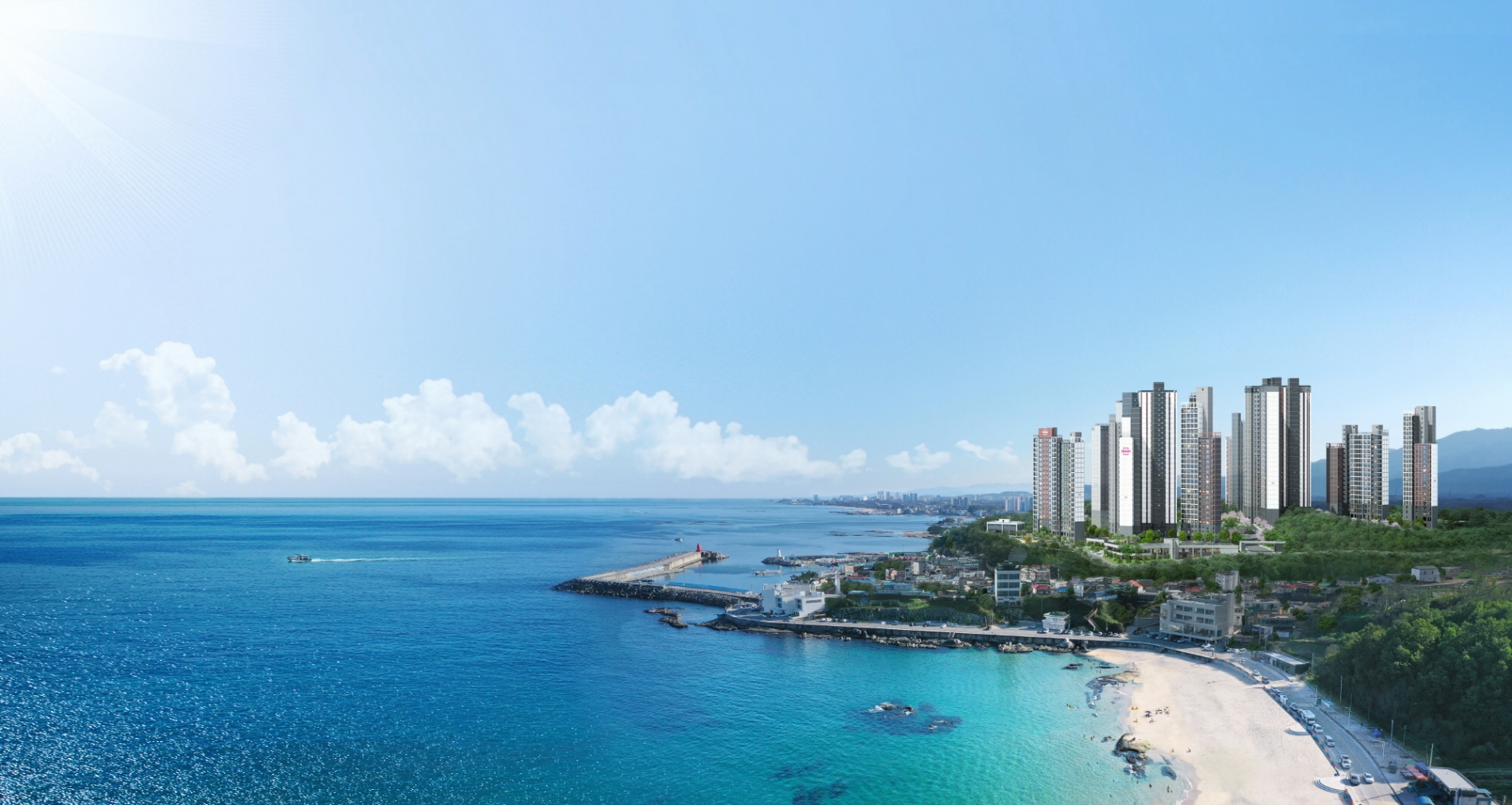 아야진 라메르 데시앙 광역조감도