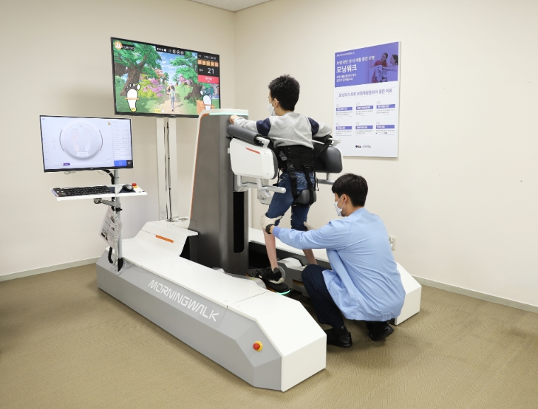 분당차병원, 보행재활로봇 모닝워크 S200 도입