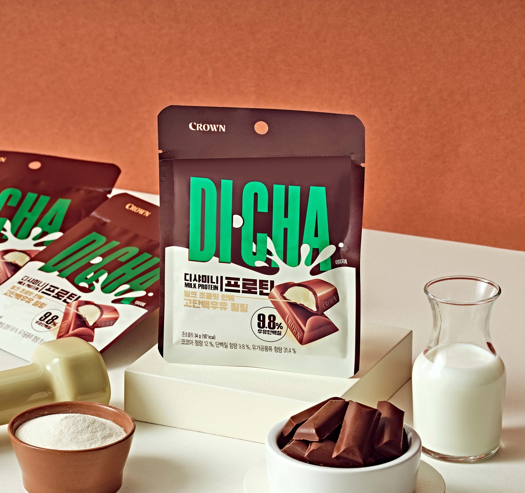 [생활경제 이슈] 크라운 디샤미니, 건강한 프로틴 초콜릿 출시 外