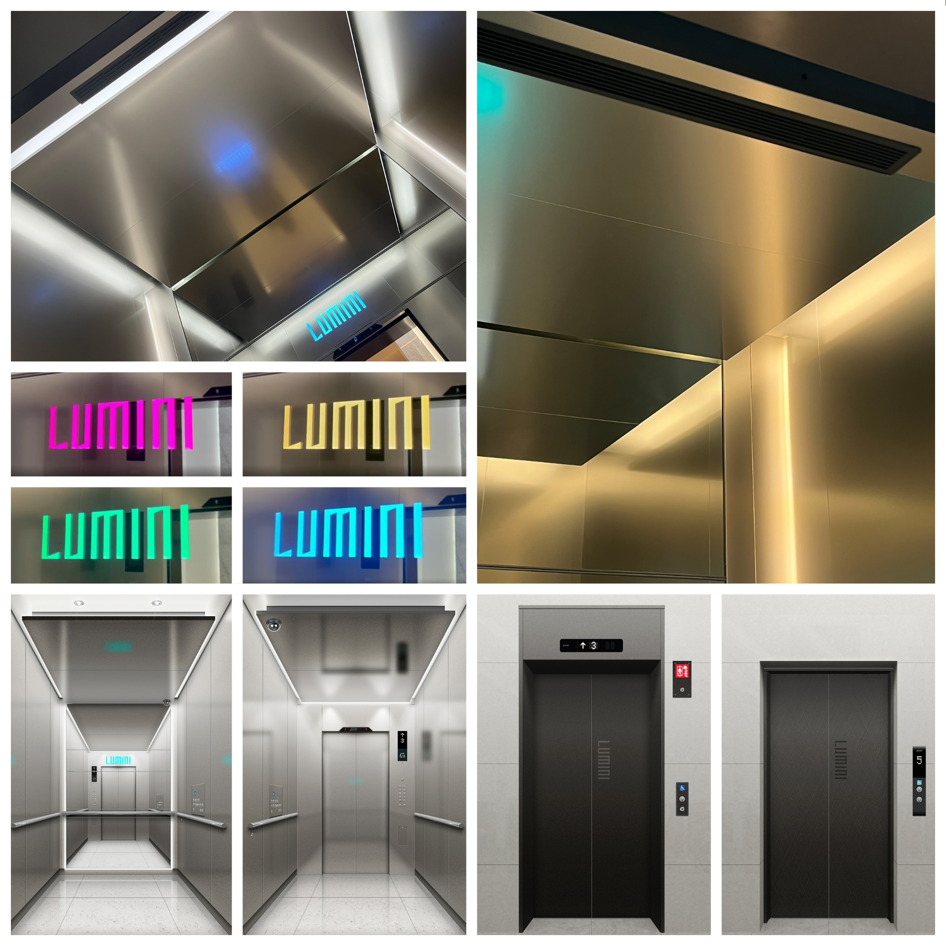 브론즈상을 수상한 롯데건설의 ‘루미니 엘리베이터 디자인’.(사진=롯데건설)