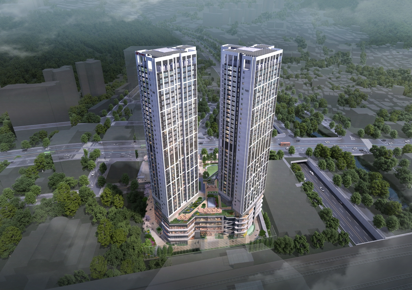 힐스테이트 DMC역 조감도