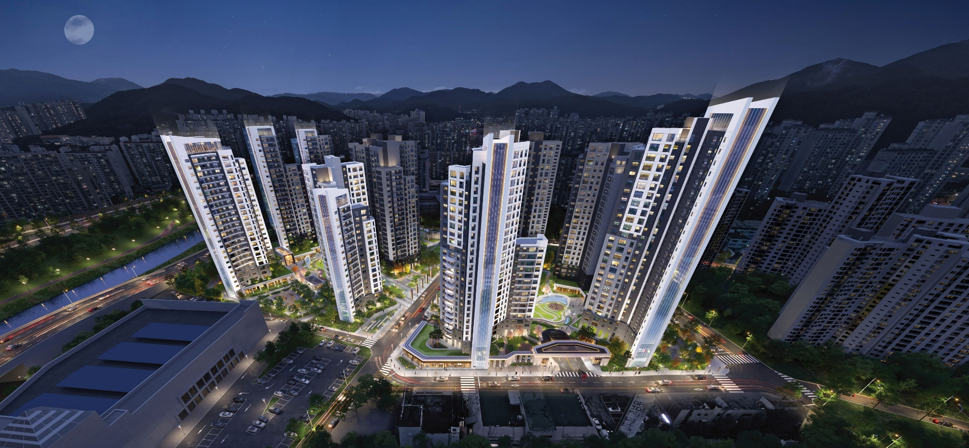 반여3구역 재건축 투시도.(사진=DL이앤씨)