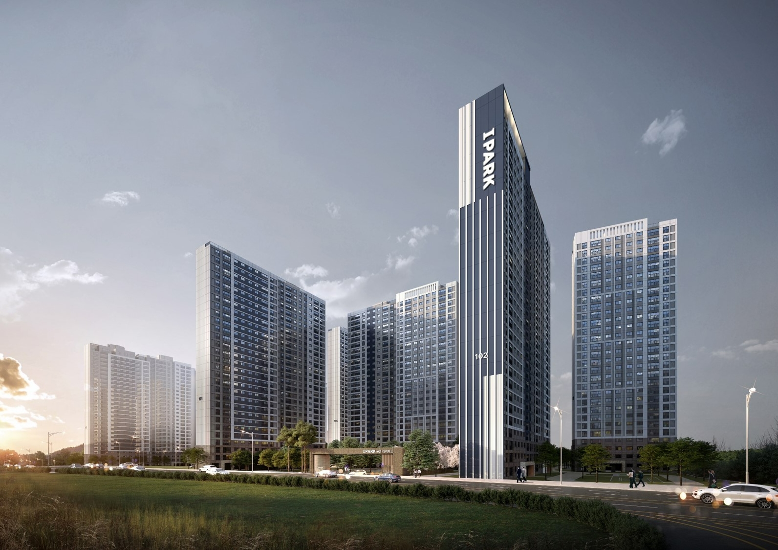 음성 아이파크 투시도.(사진=HDC현대산업개발)