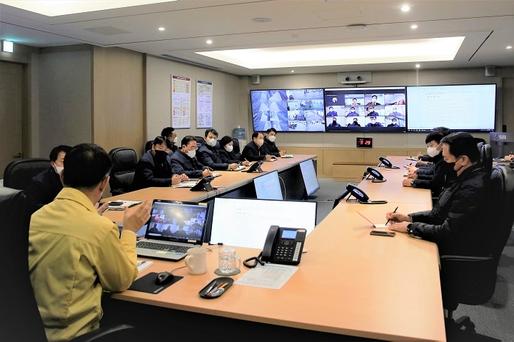 SR 전사 철도안전점검 결산회의.(사진=SR)