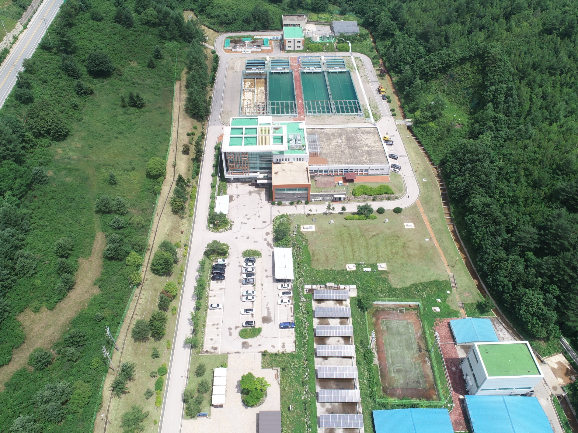 태백권광역상수도 정밀안전진단(황지정수장). (사진=국토안전관리원)