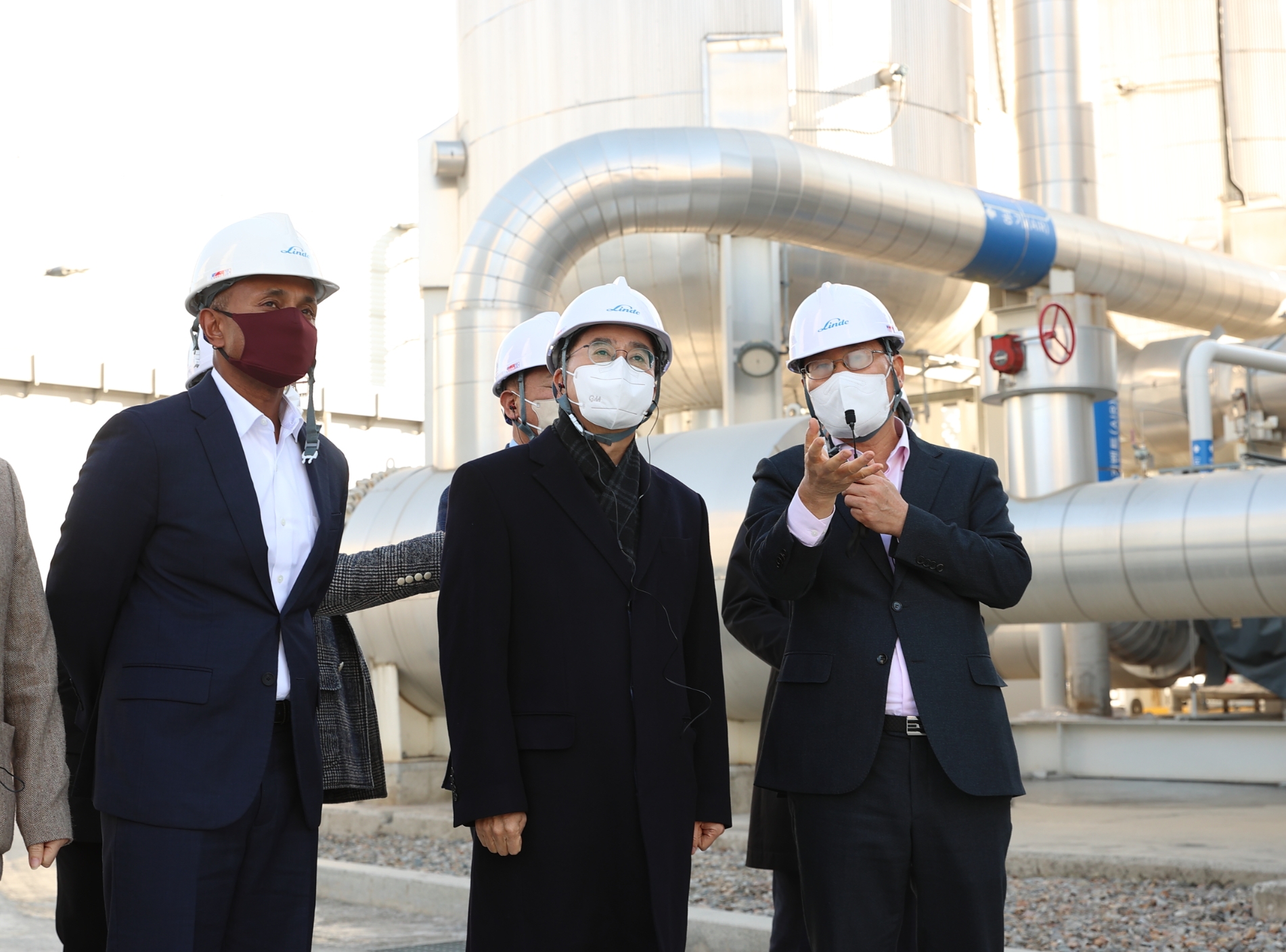 미국 린데 반도체 희귀가스 투자협약 체결