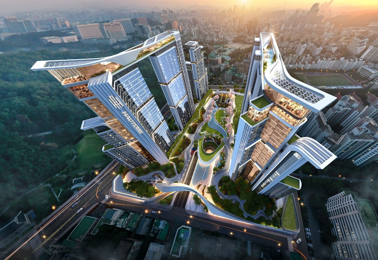 방배신동아 재건축 조감도.(사진=포스코건설)