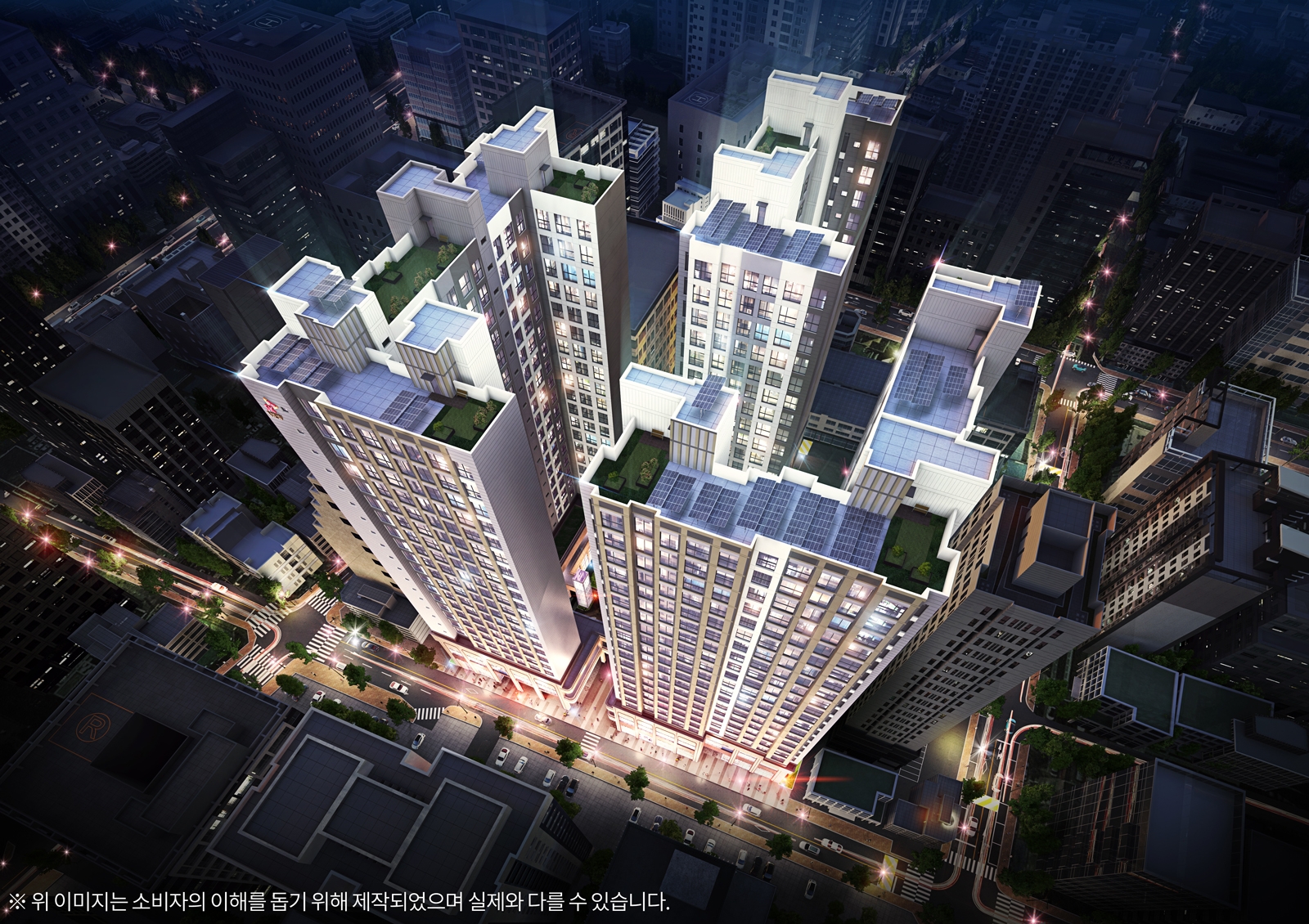 강동역 SK 리더스뷰 조감도.(사진=SK에코플랜트)