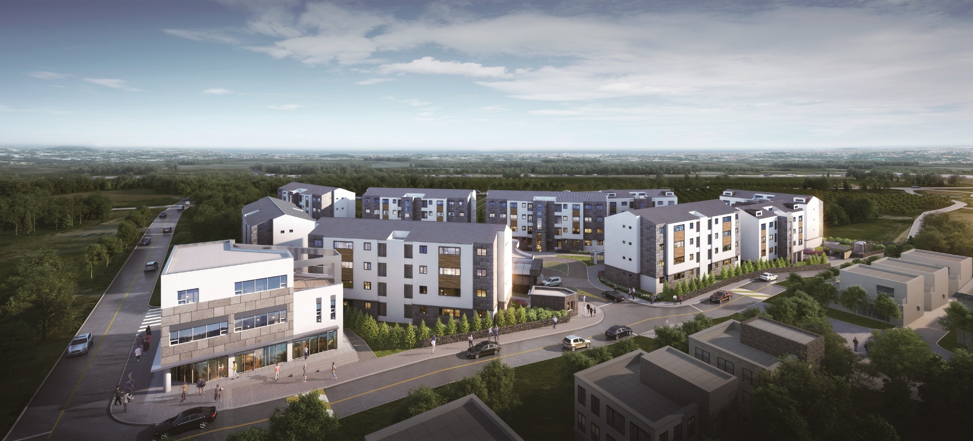 제주 브리튼파크 1차 월드메르디앙 투시도.