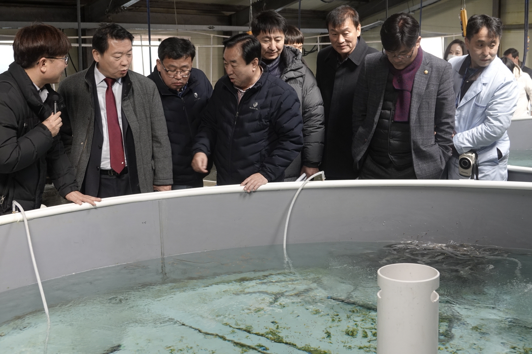 농정해양위원회 의원들이 올해 첫 현장방문을 진행했다.